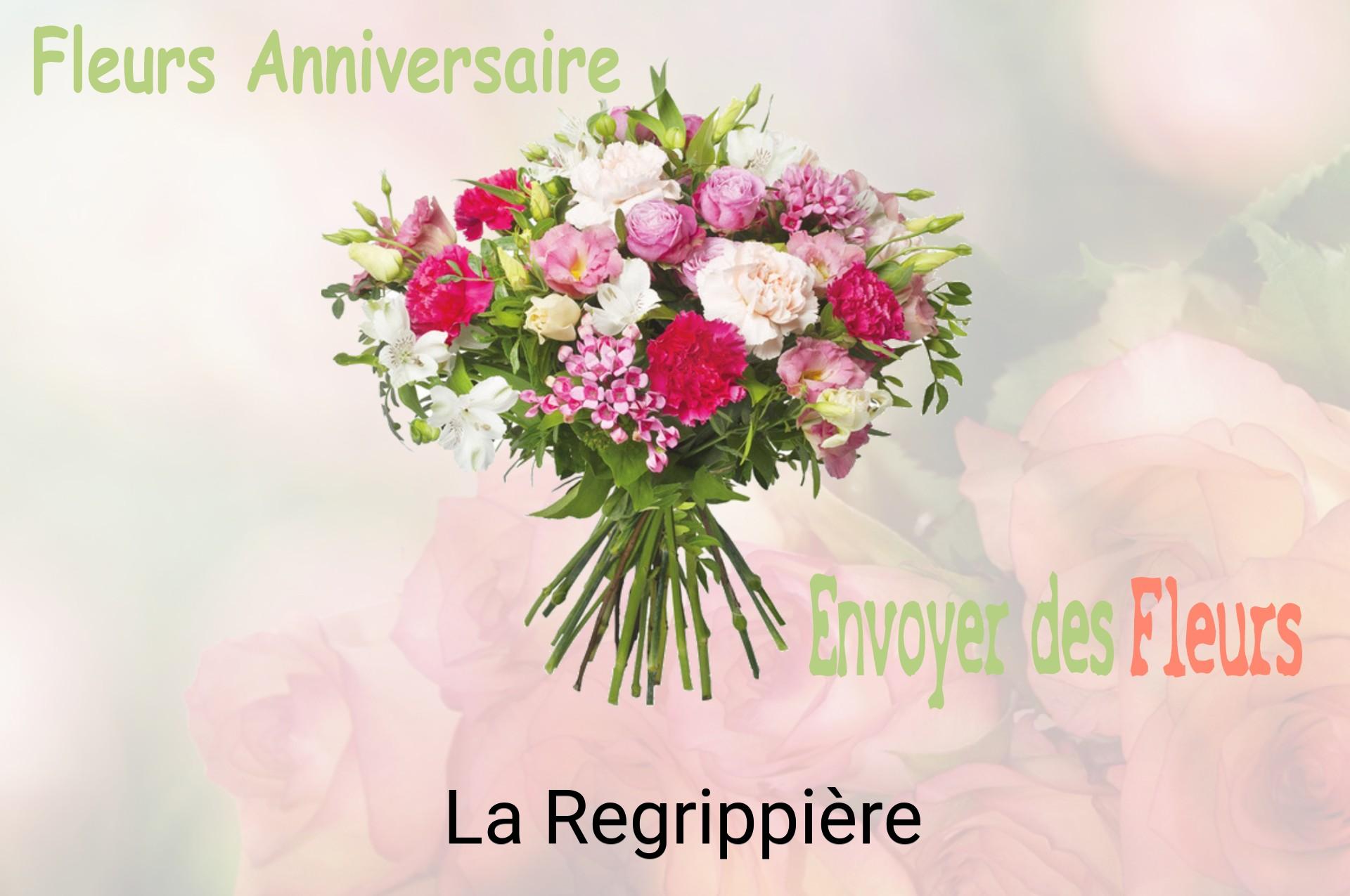 Bouquet de fleurs d’anniversaire livré à La Regrippière
